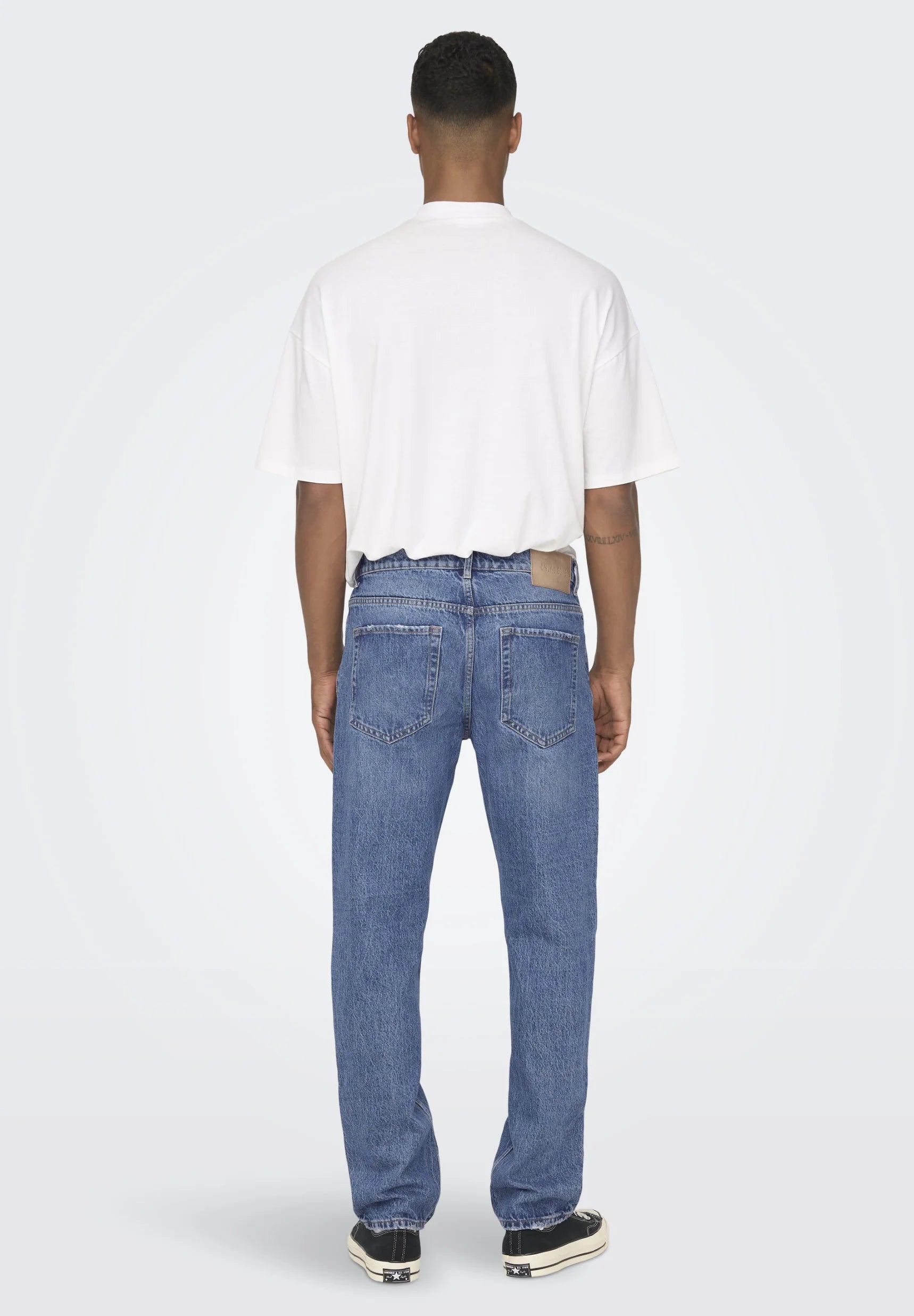 ONSEDGE LOOSE MID - Jeans loose fit - medium blue denim