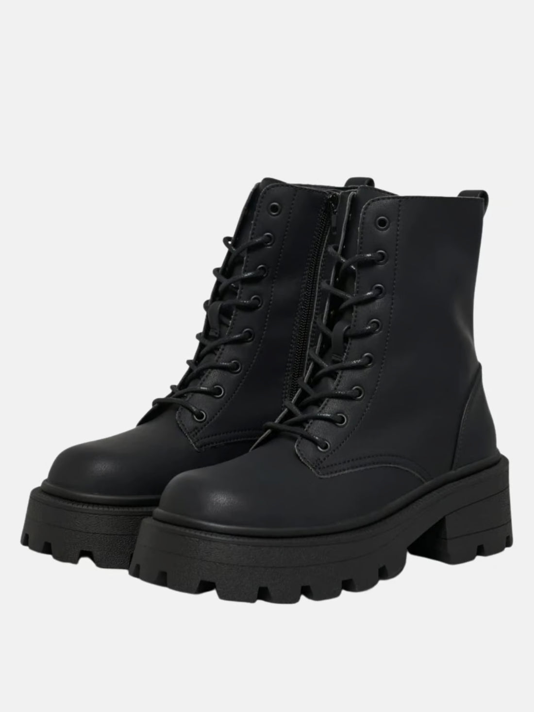 ONLY ONLBANYU-3 PU MONOCHROME LACE BOOT NOOS